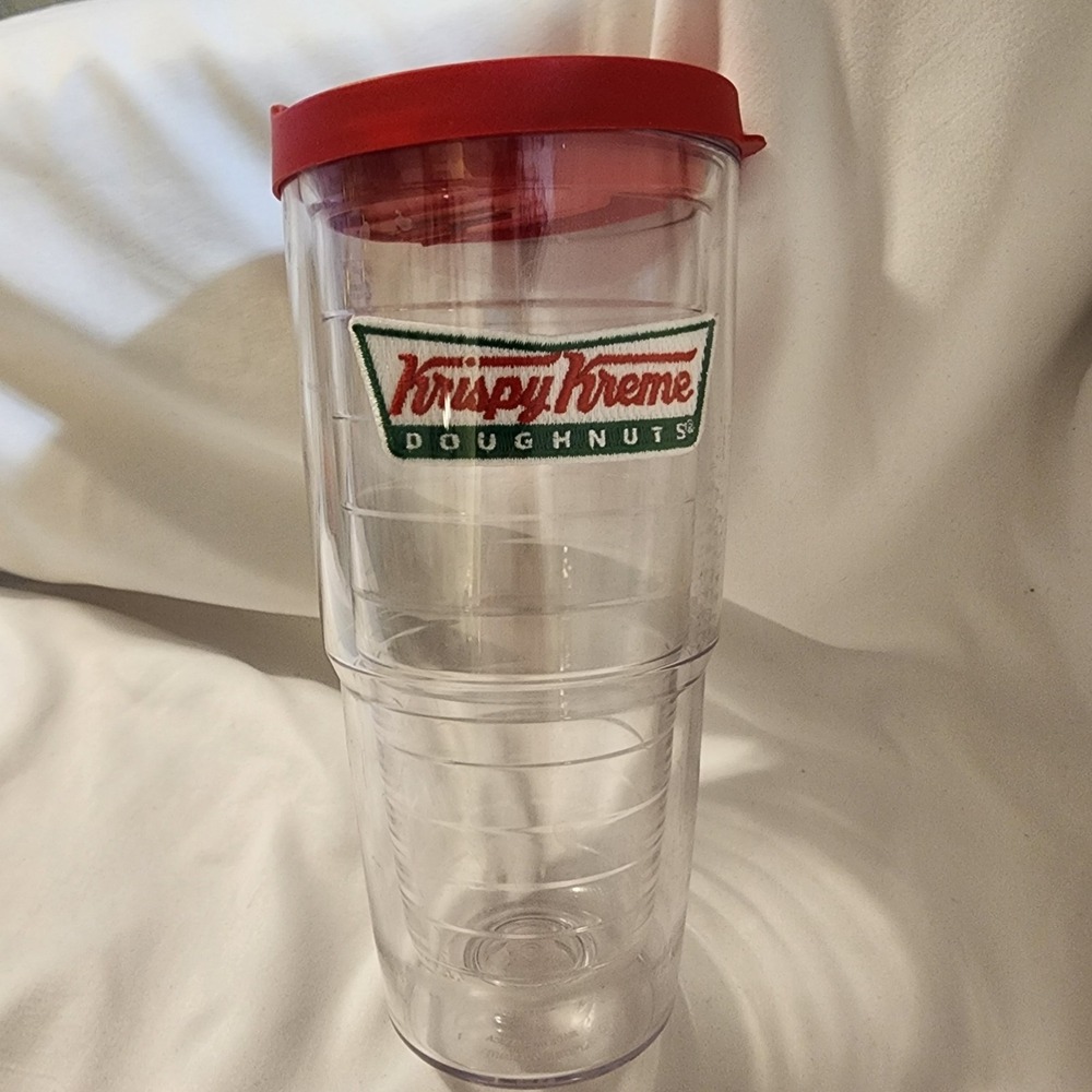 Tervis Tumbler Cup Krispy Kreme Doughnuts With Lid 24oz‎